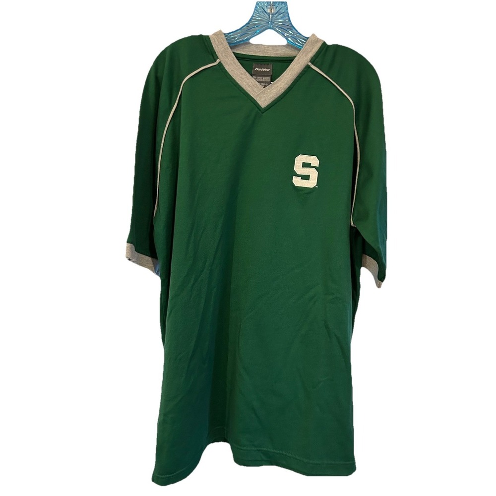 Pro Edge Michigan State University MSU Spartans T Shirt Size L